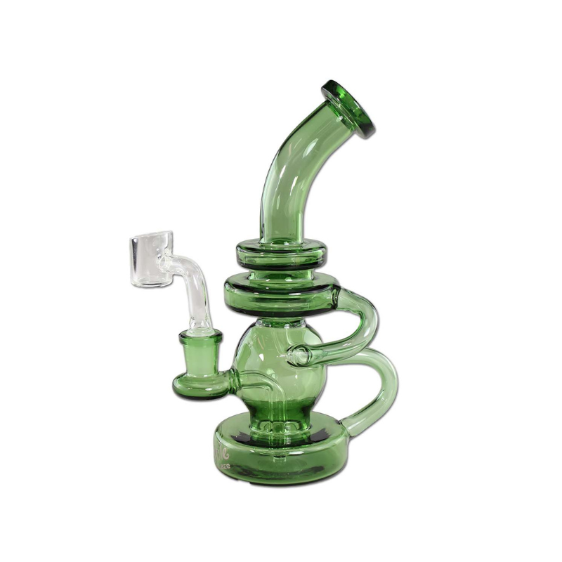 Blaze recycler bong
